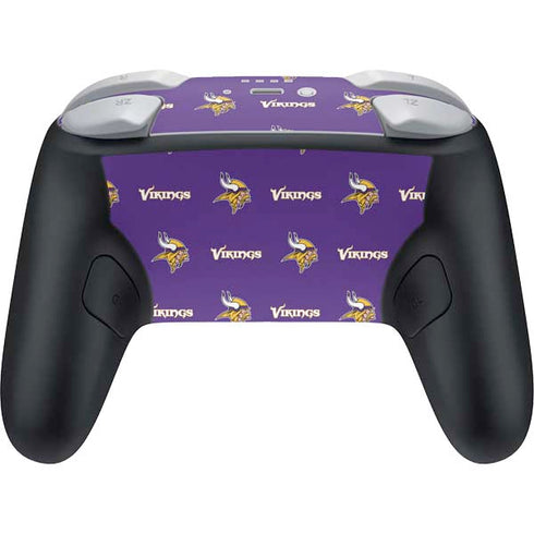 NFL Minnesota Vikings Blitz Series Nintendo Switch 2 (2025) Pro Controller Skin