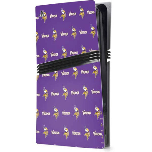 NFL Minnesota Vikings Blitz Series PS5 Pro Console Skin