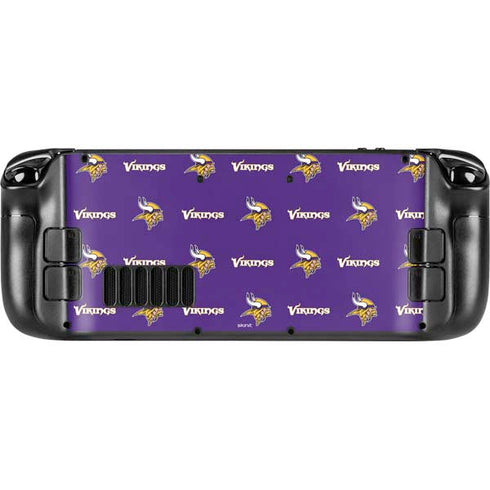 NFL Minnesota Vikings Blitz Series Steam Deck Handheld Gaming Computer Skin