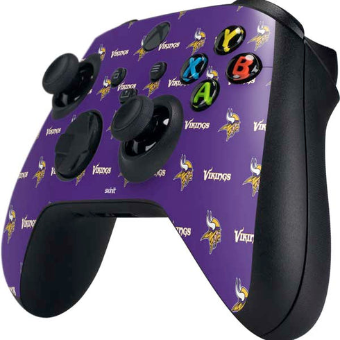 NFL Minnesota Vikings Blitz Series Xbox Series X Controller Skin