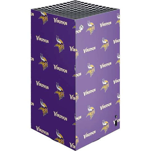 NFL Minnesota Vikings Blitz Series XBox Series X Digital Edition Console Skin