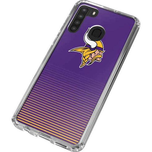 NFL Minnesota Vikings Breakaway Galaxy A21 Clear Case