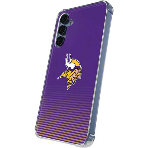 NFL Minnesota Vikings Breakaway Galaxy A35 5G Clear Case