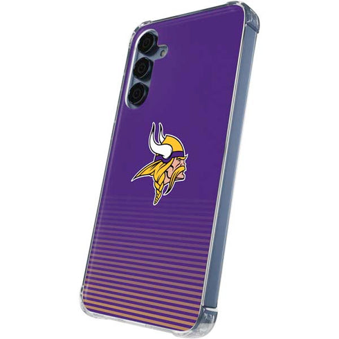 NFL Minnesota Vikings Breakaway Galaxy A55 5G Clear Case