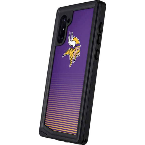 NFL Minnesota Vikings Breakaway Galaxy Note 10 Waterproof Case