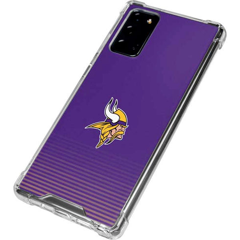 NFL Minnesota Vikings Breakaway Galaxy Note20 5G Clear Case