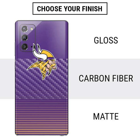 NFL Minnesota Vikings Breakaway Galaxy Note20 5G Skin