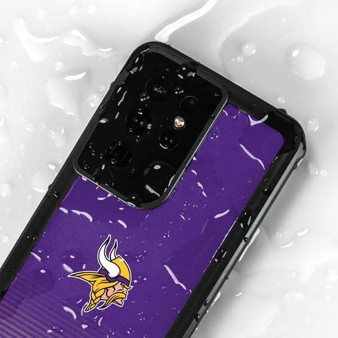 NFL Minnesota Vikings Breakaway Galaxy S24 Ultra Waterproof Case