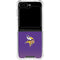 NFL Minnesota Vikings Breakaway Galaxy Z Flip6 Clear Case
