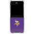 NFL Minnesota Vikings Breakaway Galaxy Z Flip6 Clear Case