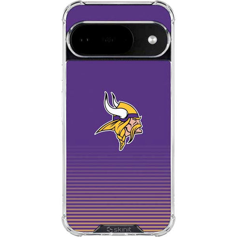 NFL Minnesota Vikings Breakaway Google Pixel 10 Clear Case
