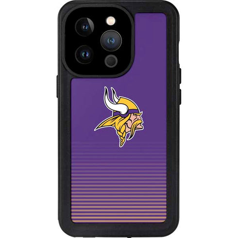 NFL Minnesota Vikings Breakaway iPhone 15 Pro Waterproof Case