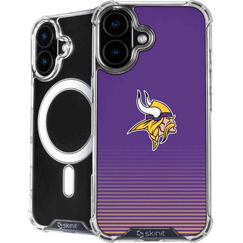 NFL Minnesota Vikings Breakaway iPhone 16 MagSafe Case