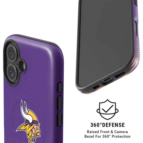 NFL Minnesota Vikings Breakaway iPhone 16 Magsafe Impact Case