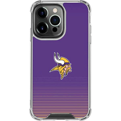 NFL Minnesota Vikings Breakaway iPhone 16 Pro Clear Case