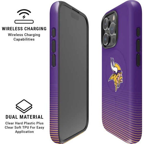 NFL Minnesota Vikings Breakaway iPhone 16 Pro Magsafe Impact Case