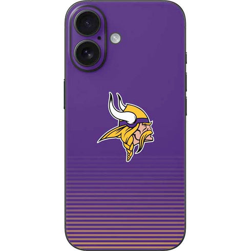 NFL Minnesota Vikings Breakaway iPhone 16 Skin