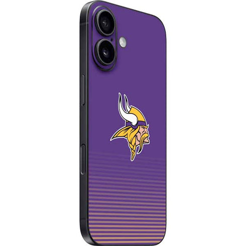 NFL Minnesota Vikings Breakaway iPhone 16 Skin