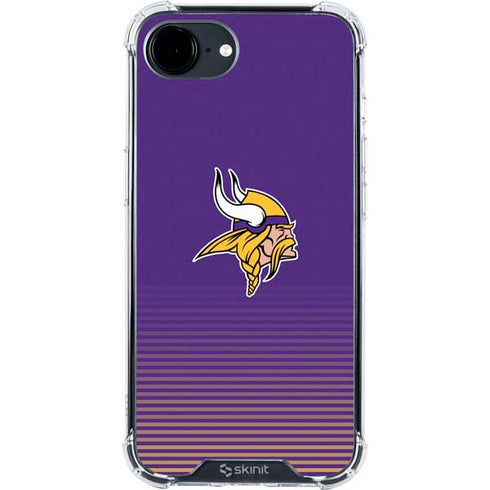 NFL Minnesota Vikings Breakaway iPhone 16e Clear Case