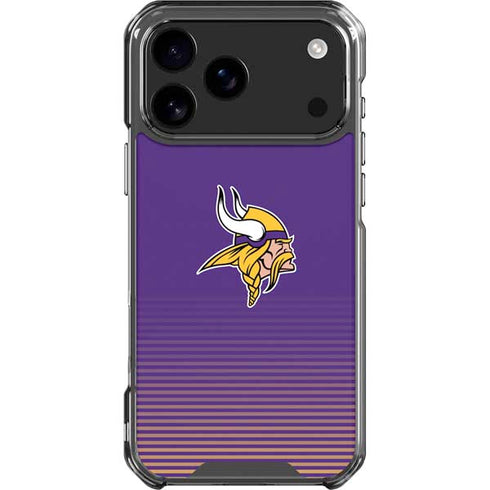 NFL Minnesota Vikings Breakaway iPhone 18 Pro Max Clear Case
