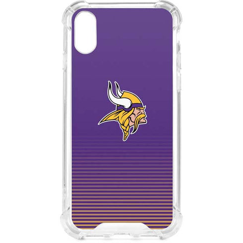 NFL Minnesota Vikings Breakaway iPhone XS Clear Case