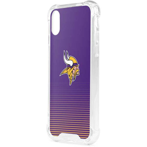 NFL Minnesota Vikings Breakaway iPhone XS Clear Case