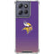 NFL Minnesota Vikings Breakaway Moto G 5G (2025) Clear Case