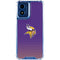 NFL Minnesota Vikings Breakaway Moto G 5G (2024) Clear Case