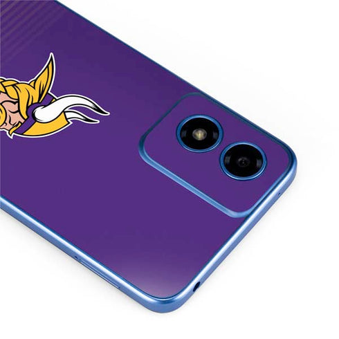 NFL Minnesota Vikings Breakaway Moto G Play 4G (2024) Skin