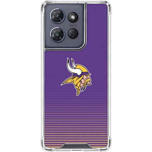 NFL Minnesota Vikings Breakaway Moto G Power 5G (2025) Clear Case