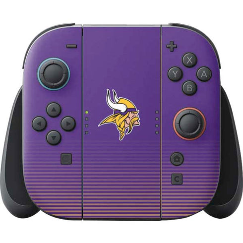 NFL Minnesota Vikings Breakaway Nintendo Switch 2 (2025) Joy-Con Controller Skin