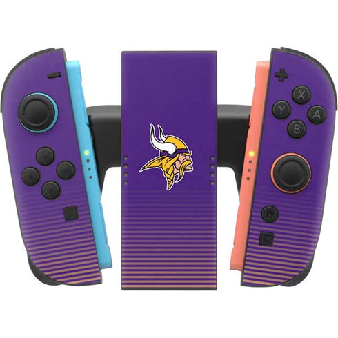 NFL Minnesota Vikings Breakaway Nintendo Switch 2 (2025) Joy-Con Controller Skin