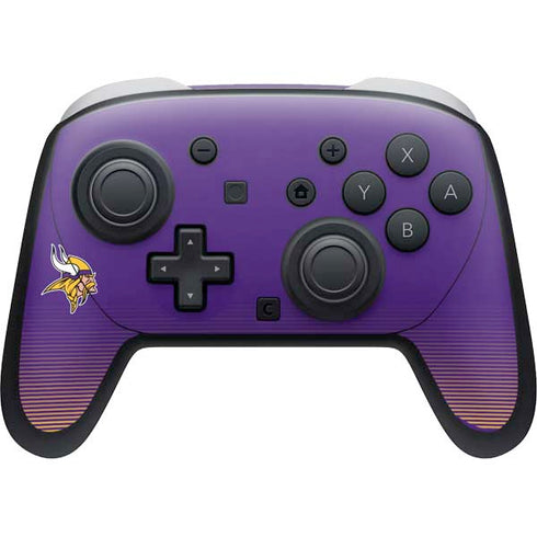 NFL Minnesota Vikings Breakaway Nintendo Switch 2 (2025) Pro Controller Skin