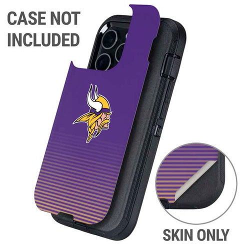 NFL Minnesota Vikings Breakaway Otterbox Defender iPhone Skin