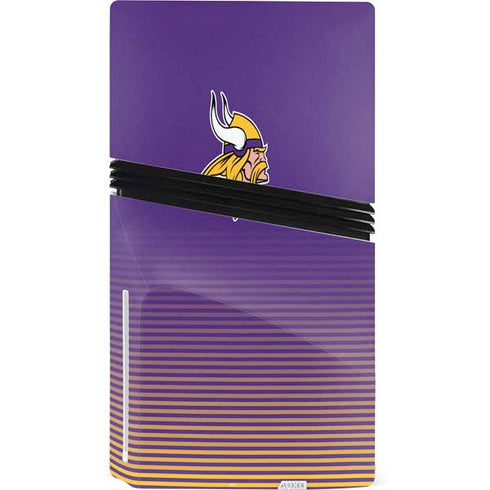 NFL Minnesota Vikings Breakaway PS5 Pro Disk Console Skin