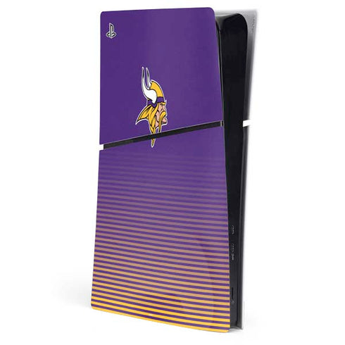 NFL Minnesota Vikings Breakaway PS5 Slim Digital Edition Console Skin