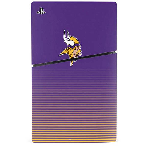 NFL Minnesota Vikings Breakaway PS5 Slim Digital Edition Console Skin