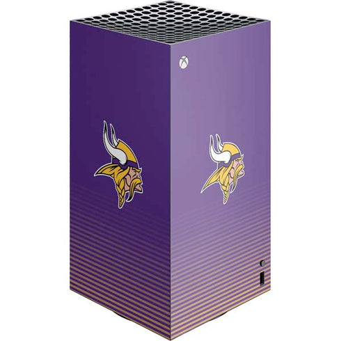 NFL Minnesota Vikings Breakaway XBox Series X Digital Edition Console Skin