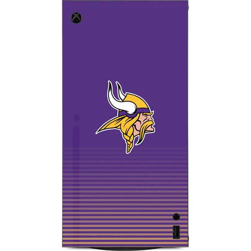 NFL Minnesota Vikings Breakaway XBox Series X Digital Edition Console Skin