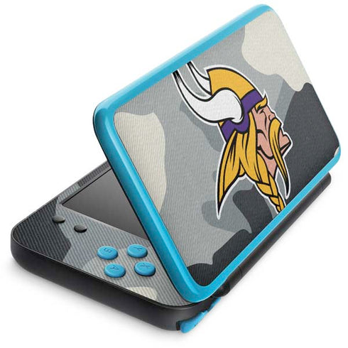 NFL Minnesota Vikings Camo Nintendo Skins
