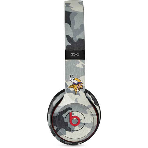 NFL Minnesota Vikings Camo Beats Solo 3 Wireless Skin
