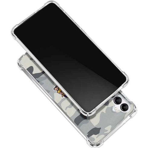 NFL Minnesota Vikings Camo Gabb Phone 4 Clear Case