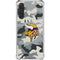 NFL Minnesota Vikings Camo Galaxy A17 Clear Case