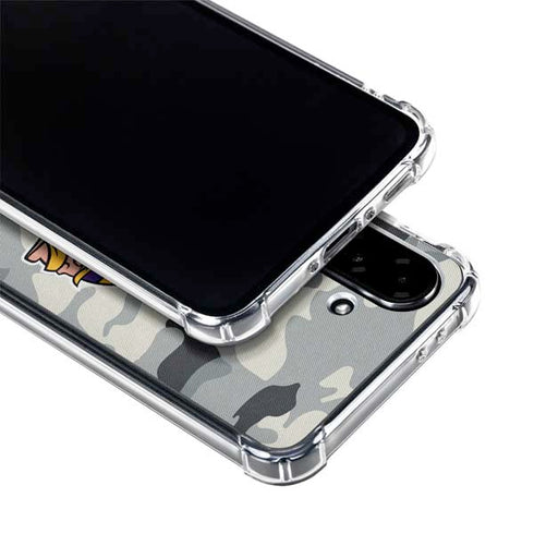 NFL Minnesota Vikings Camo Galaxy A36 5G Clear Case