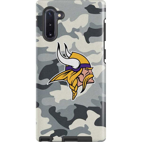 NFL Minnesota Vikings Camo Galaxy Note 10 Pro Case