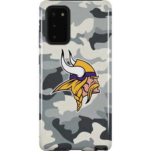 NFL Minnesota Vikings Camo Galaxy Note20 5G Pro Case