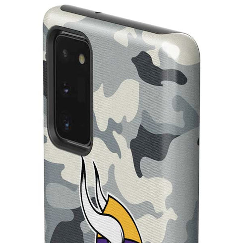 NFL Minnesota Vikings Camo Galaxy Note20 5G Pro Case