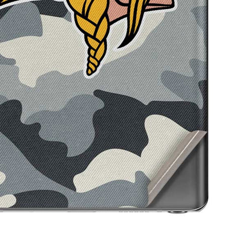NFL Minnesota Vikings Camo Galaxy Note20 5G Skin