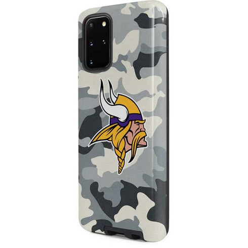 NFL Minnesota Vikings Camo Galaxy S20 Plus Pro Case