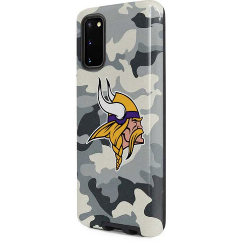 NFL Minnesota Vikings Camo Galaxy S20 Pro Case